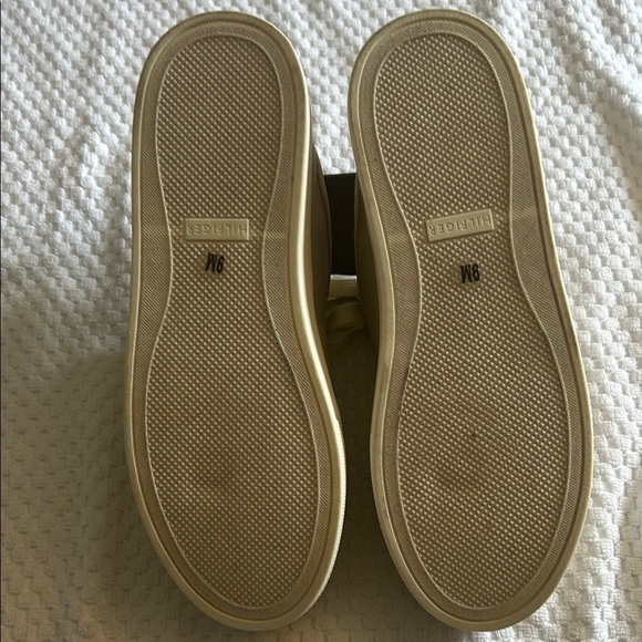 Chic Cream Lace-Up Sneakers - Picture 6 of 8